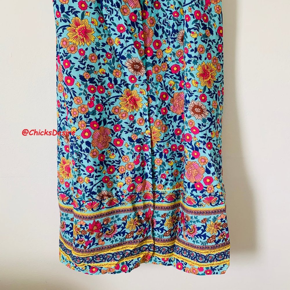 2021 Hot Pick - Boho V-neck Maxi Printed Dress - Picture 10 of 15